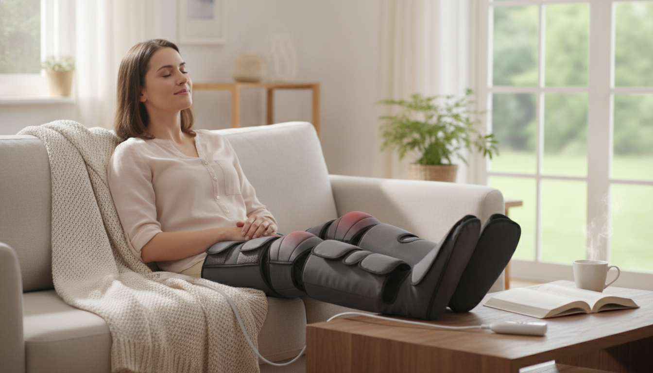 Air Compression Leg Massager Guide: Foot to Thigh Relief