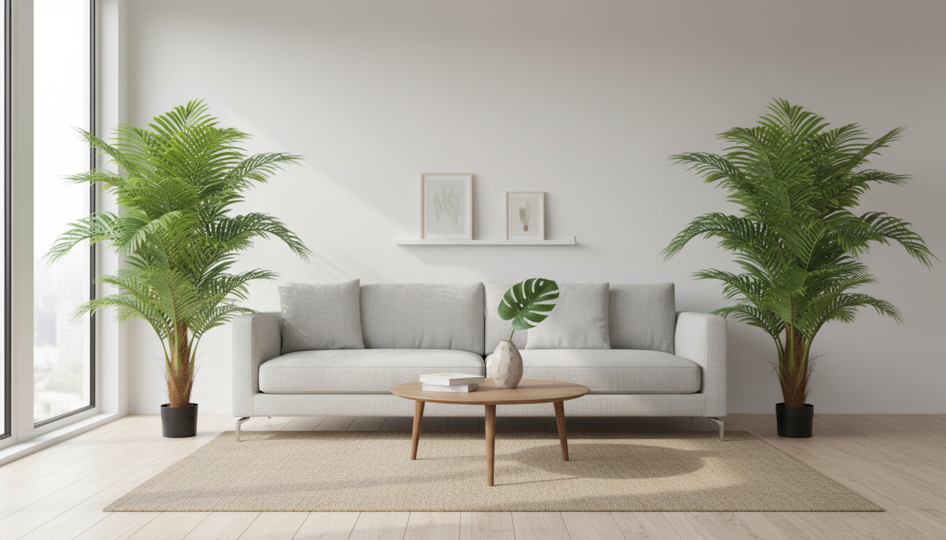 Tall Artificial Tree with Pot: Style Any Corner Fast