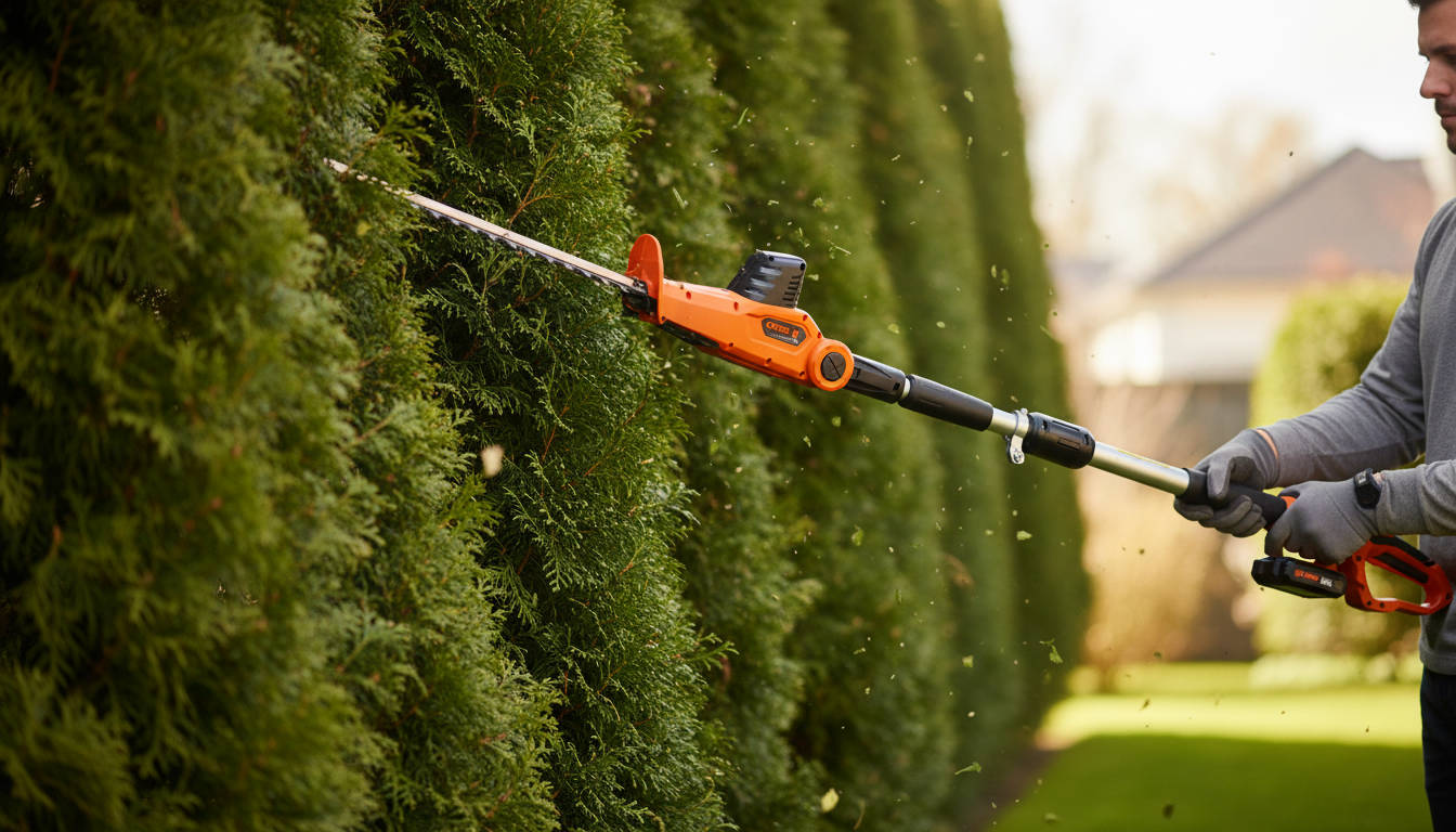 Best Cordless Pole Hedge Trimmer Brands: EGO, DEWALT & More