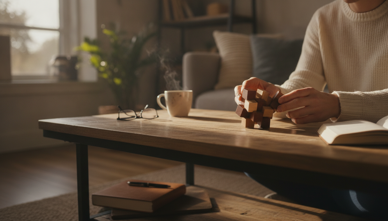 Solve a Wooden Piece Puzzle: Steps to Unlock It